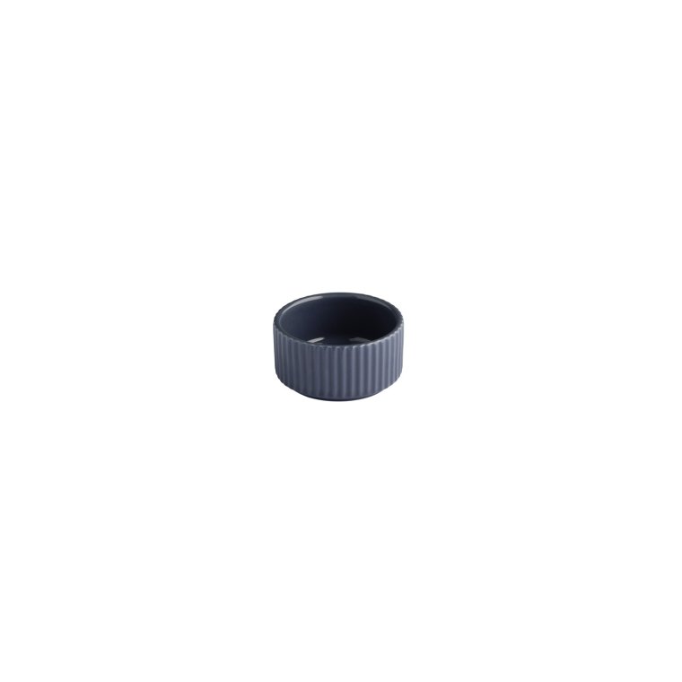 Schale -THE GRID- Ø 7,5 cm, H: 4 70 ml Marine Porzellan