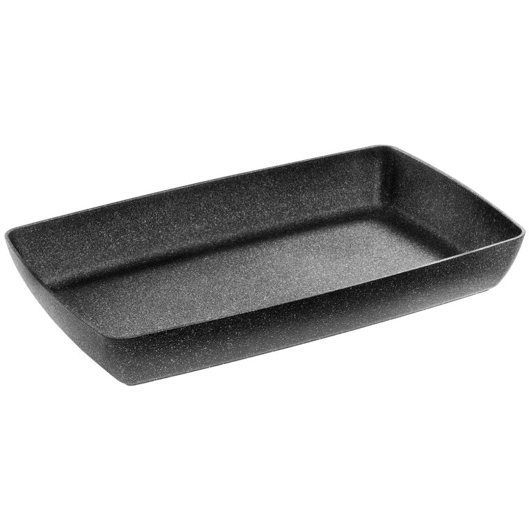 GN 1/1 Schale -FROSTFIRE- 53 x 32,5 cm, H: 7,5 cm Schwarz / silber