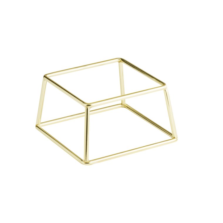Buffetständer -MULTI- 18 x cm, H: 10 cm Gold