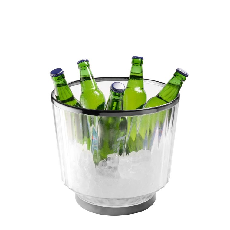 Wein- / Sektkühler -AUREO- Ø 28 cm, H: 25 10 Liter Kunststoff
