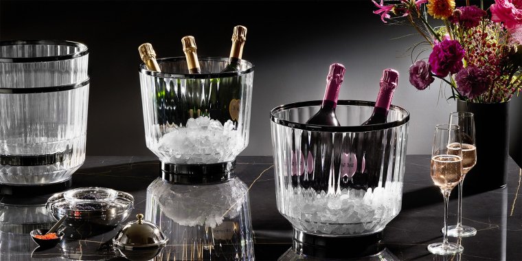 Wein- / Sektkühler -AUREO- Ø 28 cm, H: 25 10 Liter Kunststoff