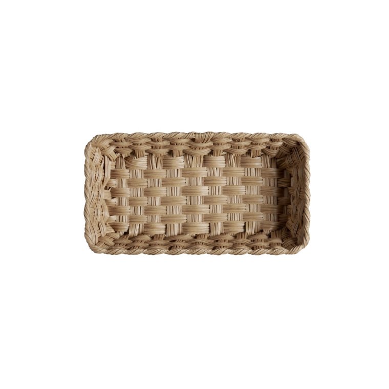 GN 1/3 Korb -TWIRL- 32,5 x 17,6 cm, H: 6,5 cm Braun