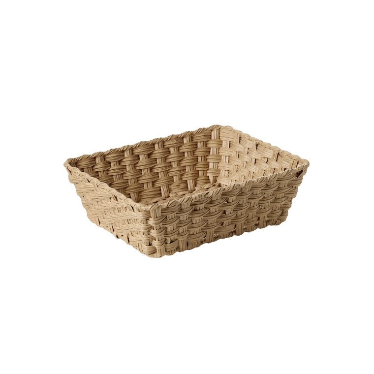 GN 1/2 Korb -TWIRL- 32,5 x 26,5 cm, H: 10 cm Braun