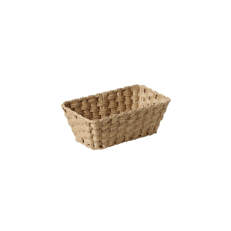 GN 1/4 Korb -TWIRL- 26,5 x 16,2 cm, H: 10 cm Braun