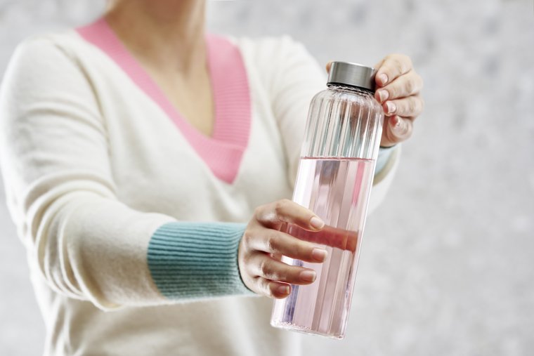 Trinkflasche -EVERLINE- Ø 6,5 cm, H: 23 cm
