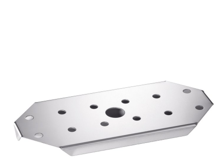 GN Einlegeboden gelocht G-ELB 1/3 256 x 116 mm Edelstahl