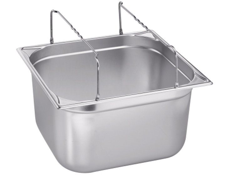 GN-Behälter mit Bügelgriffen GN-B 2/3-150 354 x 325 mm GN 2/3 Edelstahl