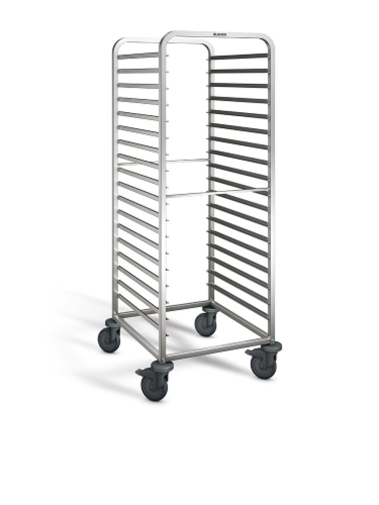 Regalwagen RWR 161 stahlverzinkte Rollen
