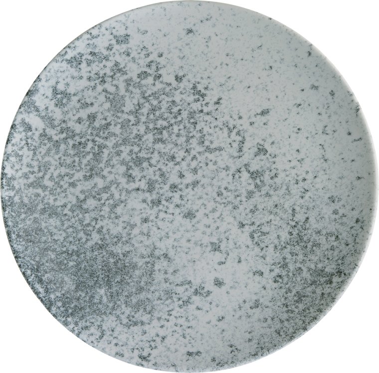 Teller flach coup 20cm GRAY, Sandstone Porzellan
