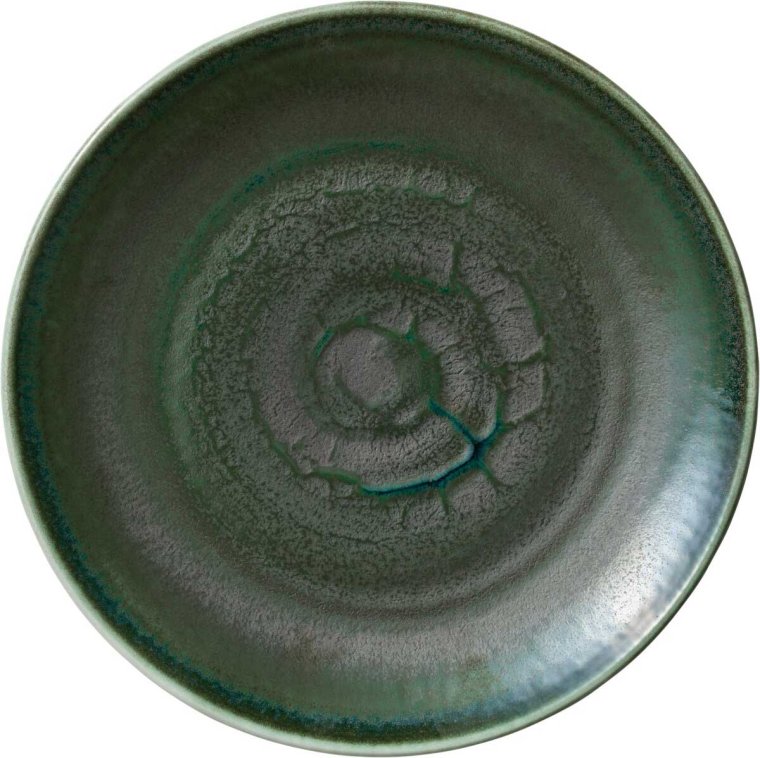 Teller flach rund coup 27 cm Perfect Match Avocado