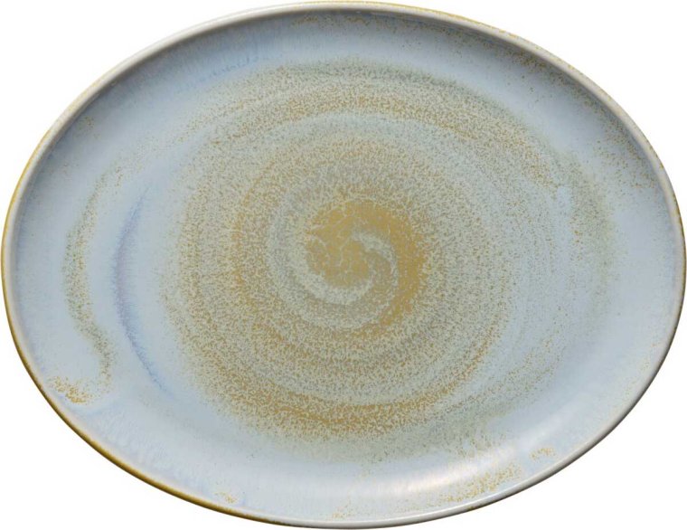 Servierplatte oval coup 36x28 cm Perfect Match Breeze