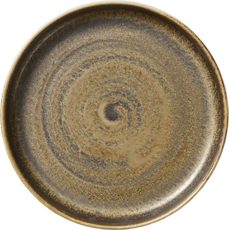 Teller tief rund hoher Rand 24 cm Perfect Match Cumin