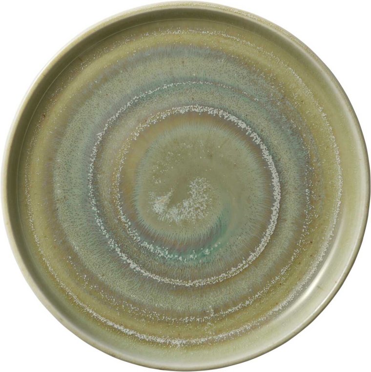 Teller flach rund hoher Rand 21 cm Perfect Match Thyme