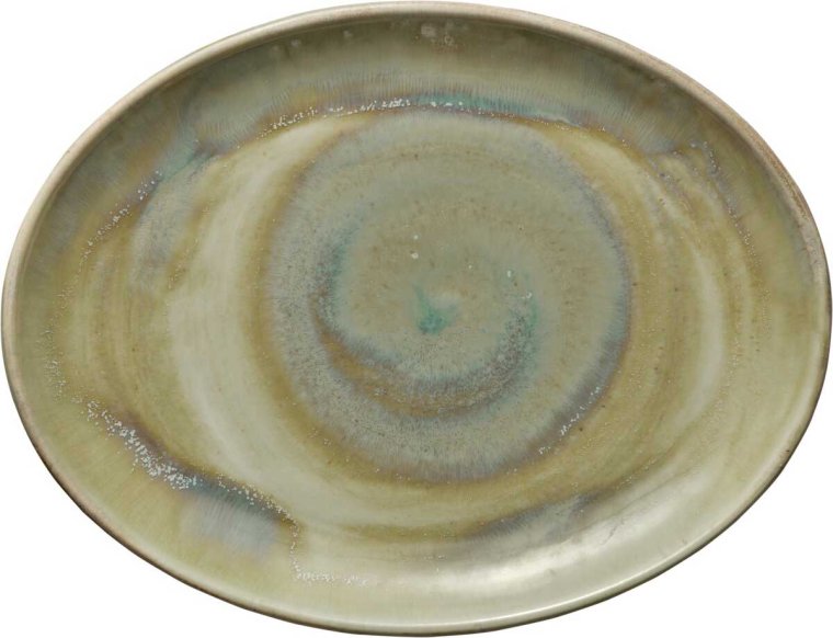 Servierplatte oval coup 31x24 cm Perfect Match Thyme