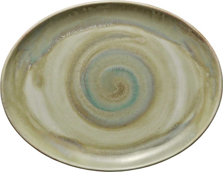 Servierplatte oval coup 36x28 cm Perfect Match Thyme