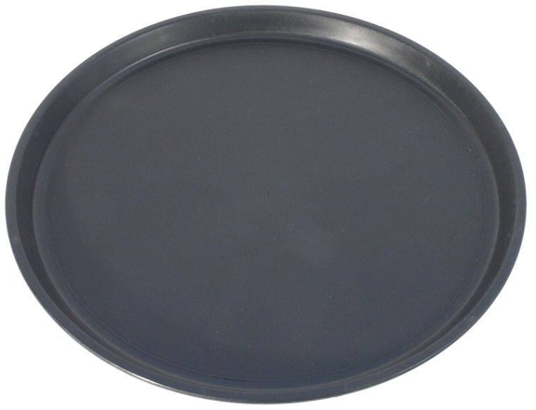 Tablett, rund, rutschfest 35 cm Kunststoff