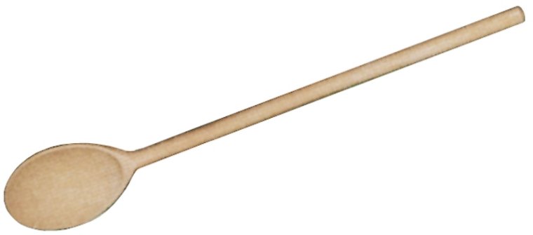 Kochlöffel, oval 35 cm