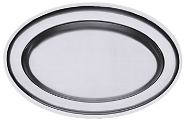 Bratenplatte, oval 26 cm / 19