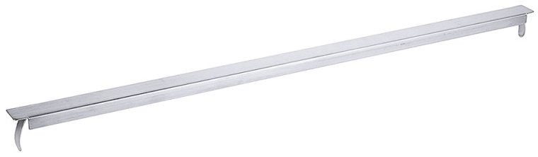 GN-Zwischensteg 530 mm mit Klemmfeder Edelstahl