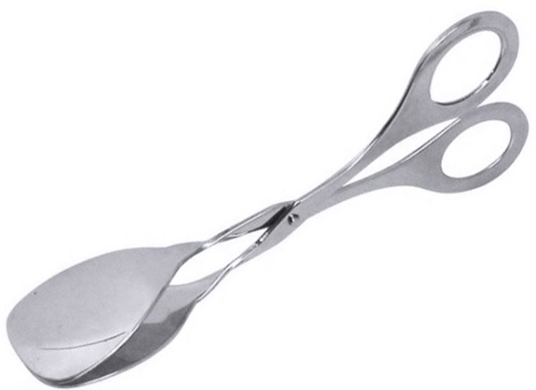 Gebäckzange 17,5 cm Edelstahl