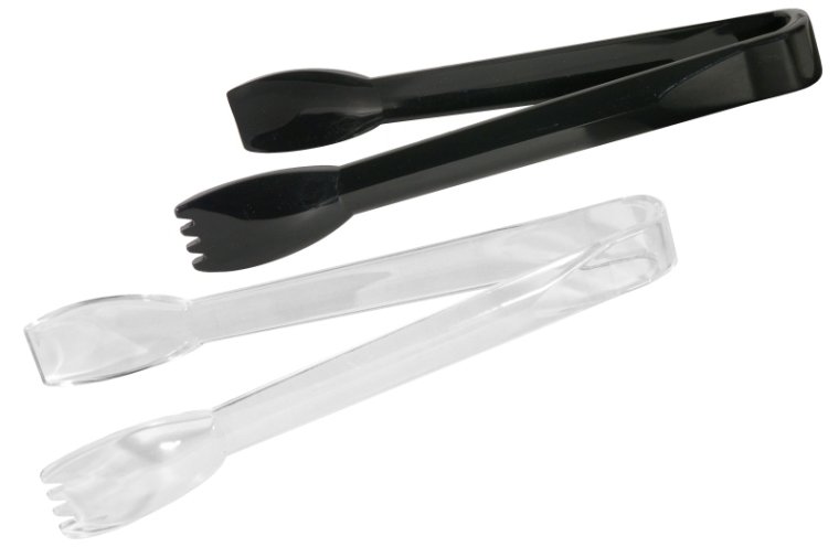 Salatzange, transparent Kunststoff