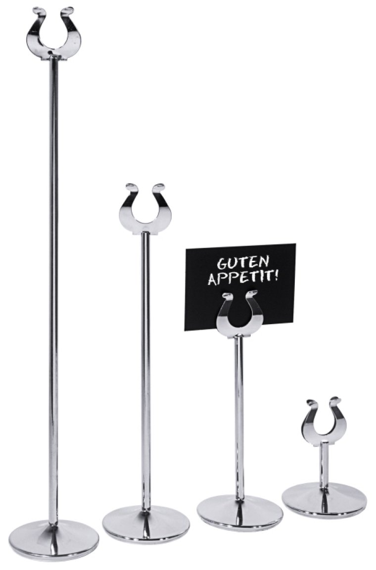 Bankettkartenständer 46 cm Edelstahl
