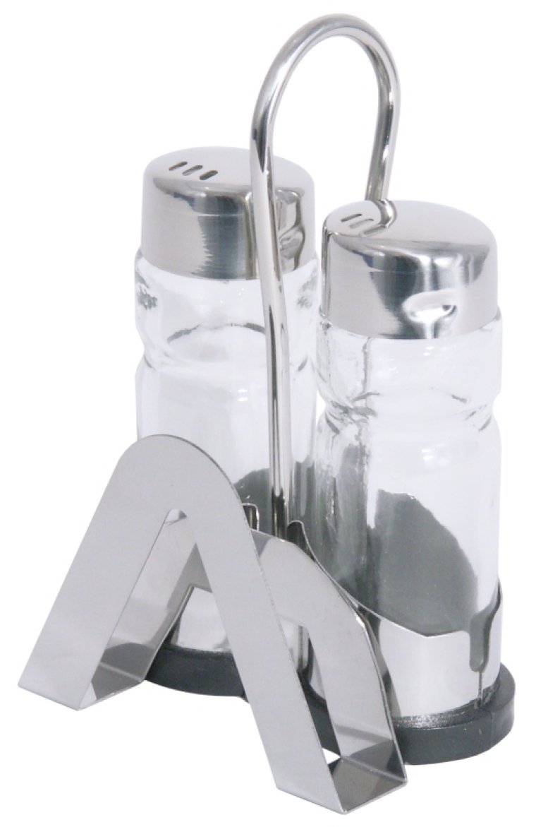 Menage Salz/Pfeffer, Servietten 80 x 55 mm