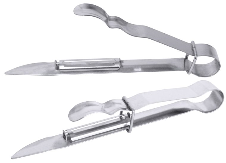 Spargelschäler 17,5 cm Edelstahl