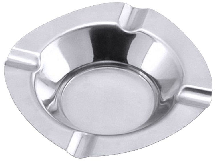Aschenbecher 125 x mm Edelstahl