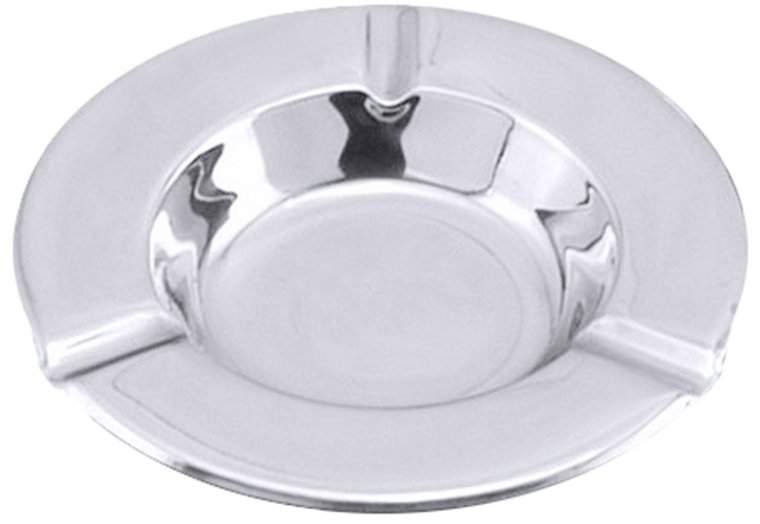 Aschenbecher Ø 125 mm Edelstahl
