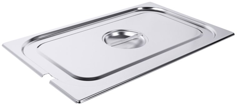 GN-Deckel mit Ausschnitt für Löffel 1/9 GN