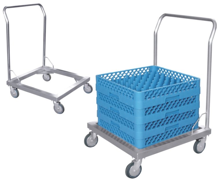 Transportwagen für Spülkörbe 60 cm