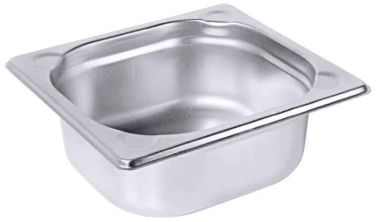 GN-Behälter Serie 8600 1/6 / 65 mm GN Edelstahl