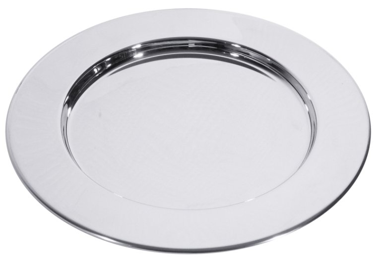 Platzteller 30 cm Edelstahl