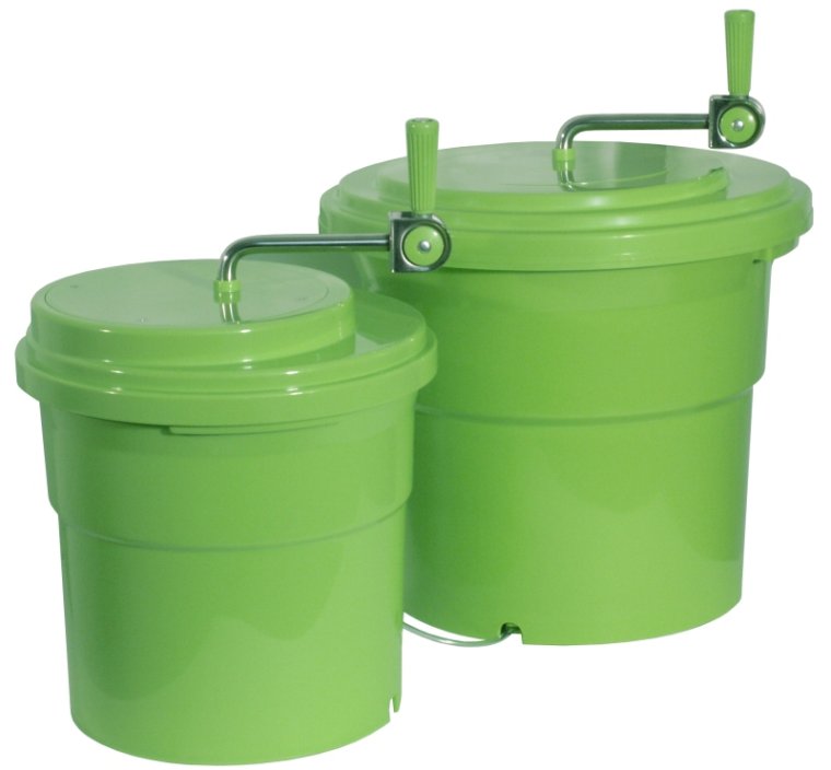 Salatschleuder für 2-3 Salatköpfe Ø 320 mm Kunststoff