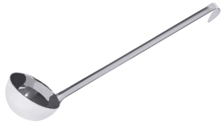 Schöpfkelle, leicht 12 cm Edelstahl