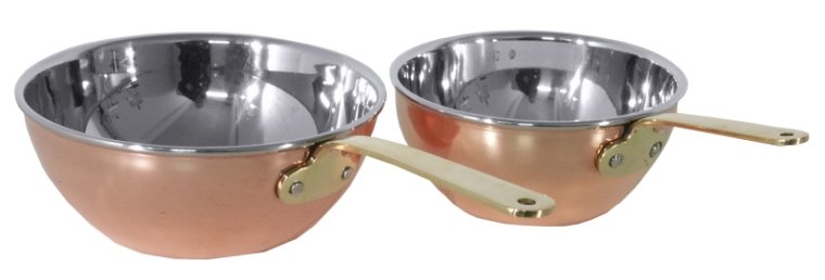 Wok aus Kupfer 11 cm