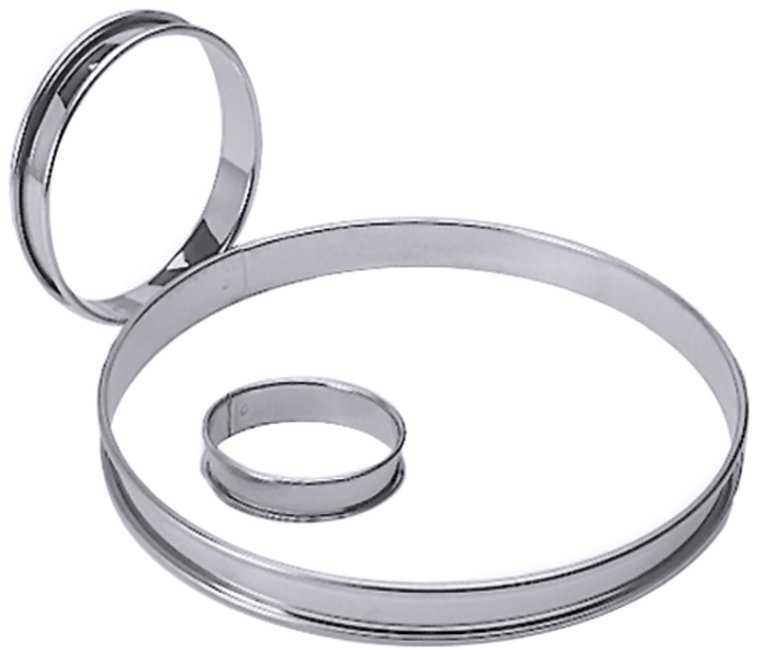 Tortenbodenring, flach 22 cm