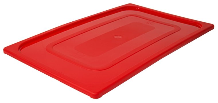 GN Deckel, farbig 1/1 / rot Kunststoff