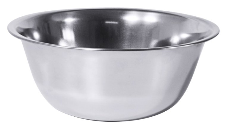 Schüssel, leicht 20 cm Edelstahl