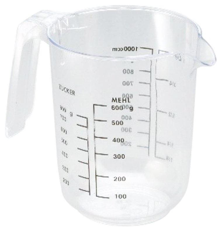 Messbecher 1 l Kunststoff