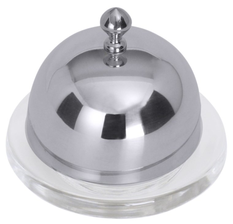 Butterschale mit Cloche 8 cm Glas