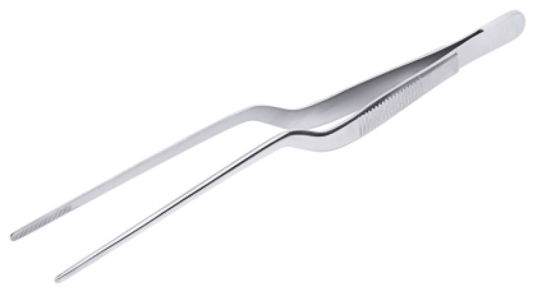 Dekorations-Pinzette 16 cm Edelstahl