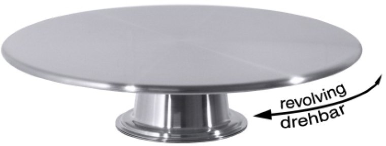 Tortenplatte, drehbar 32 cm
