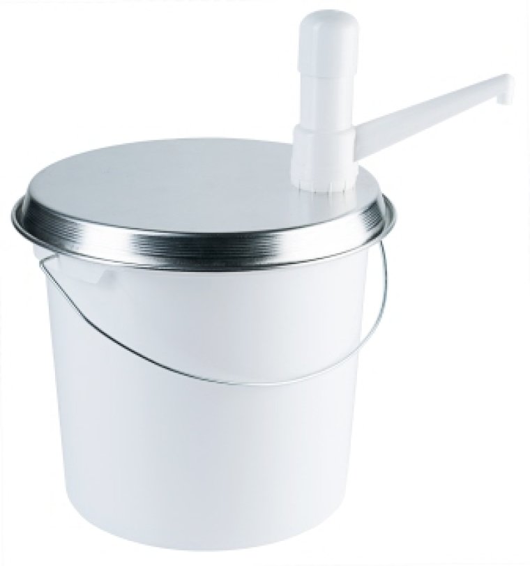 Eimer mit Dispenser
