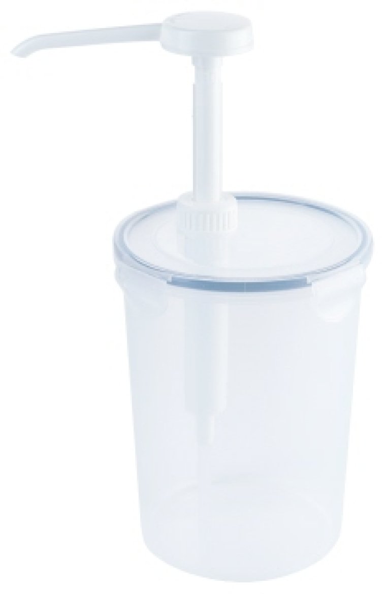 Dispenser, rund mit 30 ml Pumpe Kunststoff