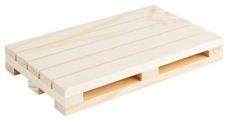 Mini-Holzpalette, natur 150 x 90 mm