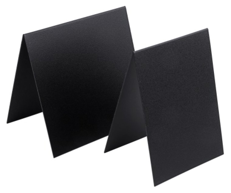 Dach-Aufsteller, schwarz 10 cm Kunststoff