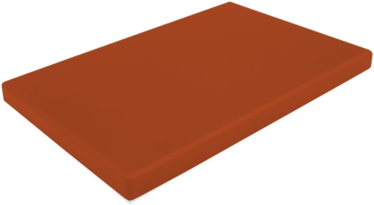 Schneidbrett PE 500 braun 60x40x2cm