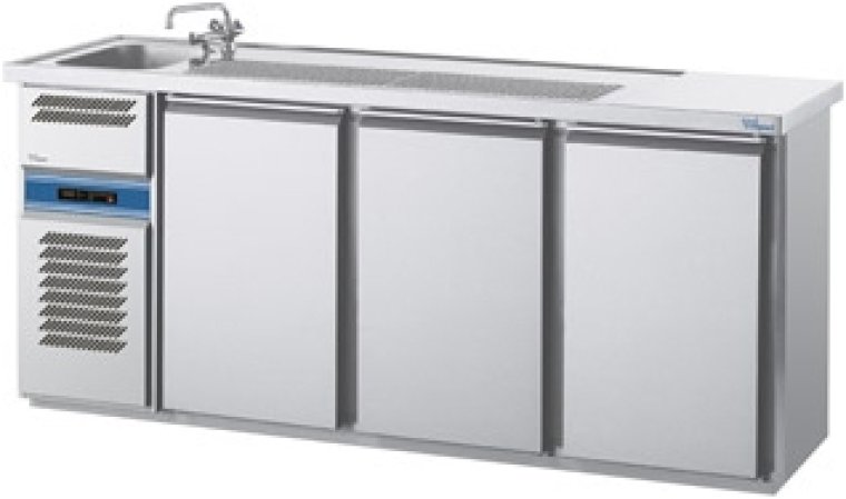 Getränkekühltheke Magnos 1B 3T L 2100 x 700 mm